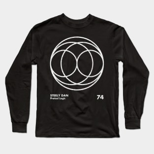 Steely Dan / Minimal Graphic Design Tribute Long Sleeve T-Shirt